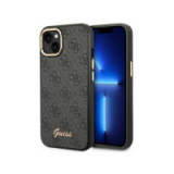 GUESS case for IPHONE 13 / 14 / 15 GUHCP14SHG4SHK (4G Vintage Gold Logo) black