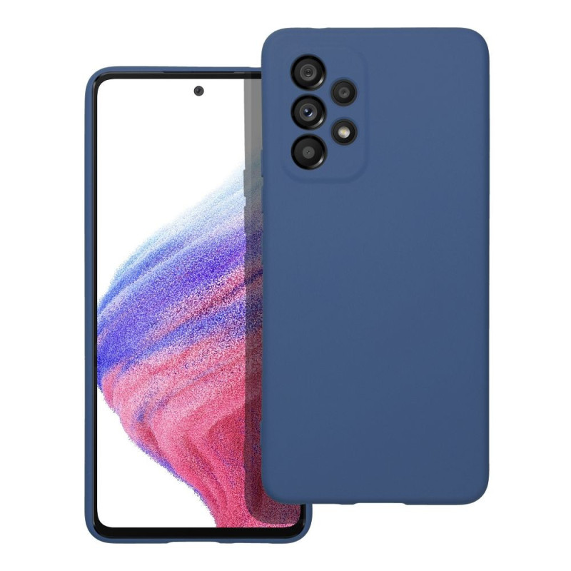 Case for Samsung A53 5G Silicone blue