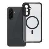 Case for Samsung A36 Full Matte Mag Cover compatible with MagSafe black