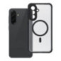 Case for Samsung A36 Full Matte Mag Cover compatible with MagSafe black Case for Samsung A36 Full Matte Mag Cover compatible with MagSafe black