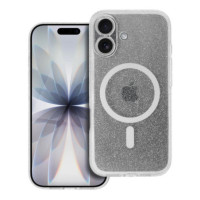 Case for iPhone 17 Clear Mag Cover (STR / CAMERA PROTECTION) compatible with MagSafe transparent glitter