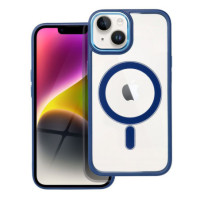 Case for iPhone 14 Color Edge Mag Cover compatible with MagSafe blue