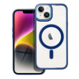 Case for iPhone 14 Color Edge Mag Cover compatible with MagSafe blue