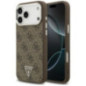 GUESS case for IPHONE 17 Pro Max compatible with MagSafe GUHMP17XP4TSRCMW (PU 4G W/Triangle Logo SL) brown GUESS case for IPHONE 17 Pro Max compatible with MagSafe GUHMP17XP4TSRCMW (PU 4G W/Triangle Logo SL) brown