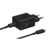 SAMSUNG original charger Type C + cable Type C  to Type C PD 3A 45W EP-T4511XBEGEU black blister