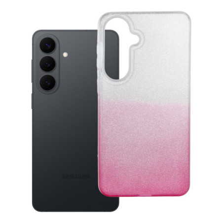 Case for Samsung S26 PLUS Shining transparent pink