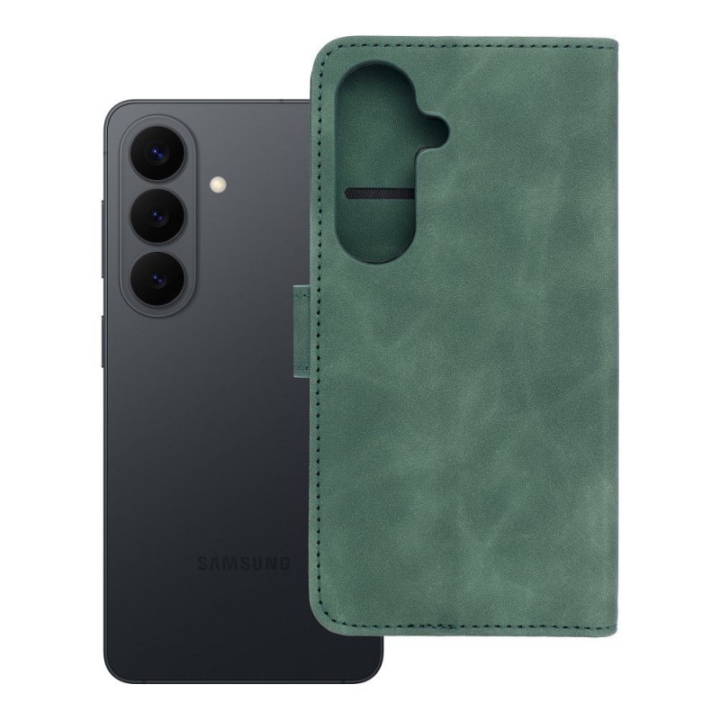 Flip case for Samsung S26 Tender Book green