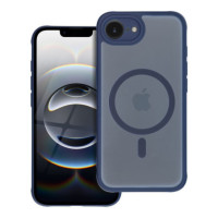 Case for iPhone 15 PRO Full Matte Mag Cover compatible with MagSafe blue