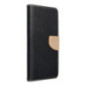 FANCY Book case for SAMSUNG A57 black / gold FANCY Book case for SAMSUNG A57 black / gold