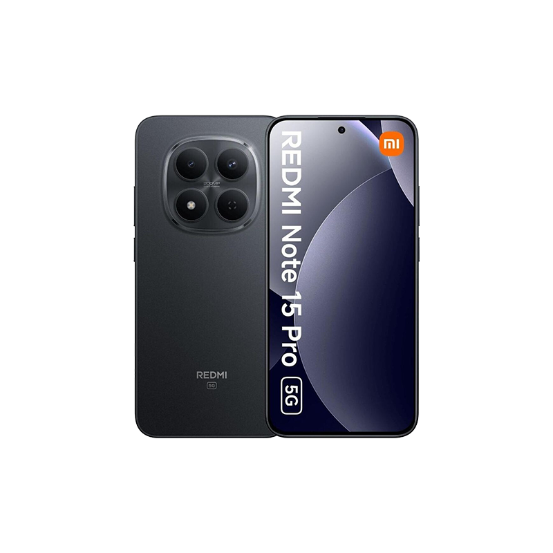 Xiaomi Redmi Note 15 Pro 5G Dual Sim 12GB RAM 512GB - Black