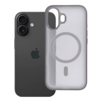 Case for iPhone 16 Flexline Mag Cover compatible with MagSafe gray