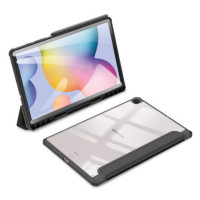 Dux Ducis Toby armored tough Smart Cover for Samsung Galaxy Tab S6 Lite with a holder for stylus pen black