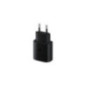 POWER-ADAPTER HOME USB-C SAMSUNG 25W black TA800NB