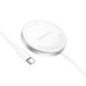 Cable MagSafe+Watch+Headset 3in1 BOROFONE BQ18 15W magnetic Qi wireless charger white