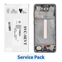ServicePack LCD Display SAMSUNG A33 5G A336B GH82-28143A Black
