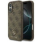 GUESS case for IPHONE 17 compatible with MagSafe GUHMP17SP4SM4MW (PU 4G Small 4G and Classic) brown