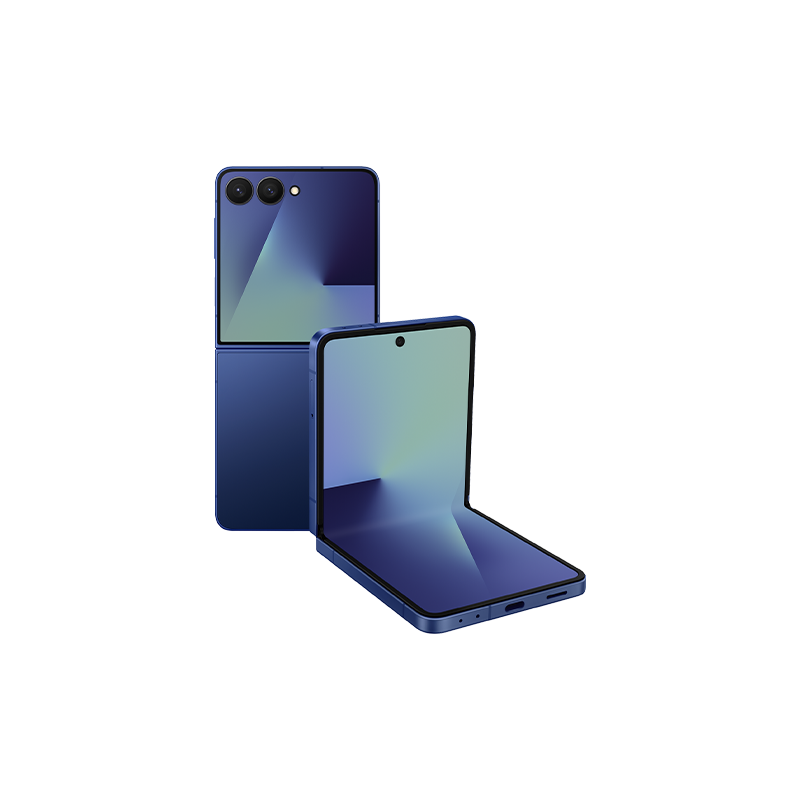 Samsung Galaxy Z Flip7 F766B 5G Dual Sim 12GB RAM 256GB - Blue Shadow