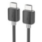 Cable HDMI to HDMI Hoco ver. 2.0 4K/60Hz 1 m US08 black Cable HDMI to HDMI Hoco ver. 2.0 4K/60Hz 1 m US08 black