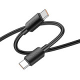 Cable USB C to USB C Hoco PD 6A 100W 1 m X96 black