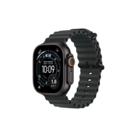 Watch Apple Watch Ultra 3 (2025) 5G 49mm Black Titanium Case with Ocean Band - Black