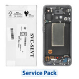 ServicePack LCD Display for SAMSUNG A56 5G A566B Graphite  GH82-36829A