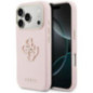 GUESS case for IPHONE 17 Pro GUHCP17L5PS4RGGP (PU FW Resin Logo) pink GUESS case for IPHONE 17 Pro GUHCP17L5PS4RGGP (PU FW Resin Logo) pink