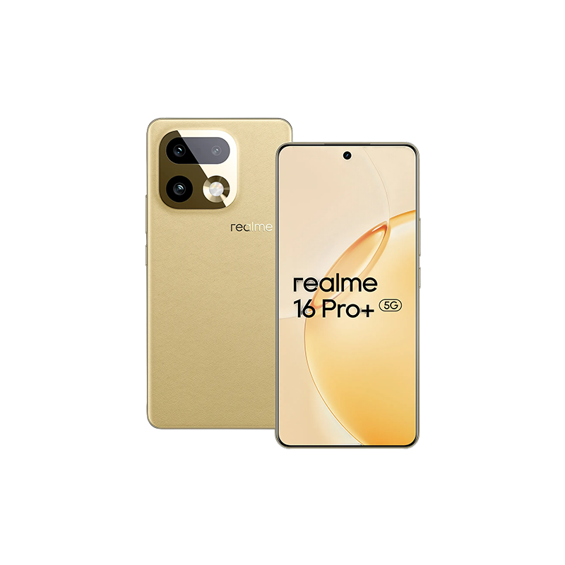 Realme 16 Pro+ 5G Dual Sim 12GB RAM 512GB - Master Gold