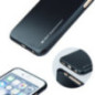 MERCURY BackCase iJelly metallic-schwarz für Apple iPhone 7 / 8 / SE 2020 / SE 2022