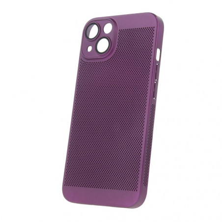 BACK-CASE BREEZ violett für APPLE iPhone 14