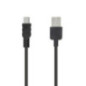 Datenkabel USB / miniUSB 100cm schwarz