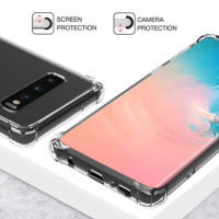 BACK-CASE ALLDAY TPU mit Schutzkanten transparent für Samsung A135 Galaxy A13 4G
