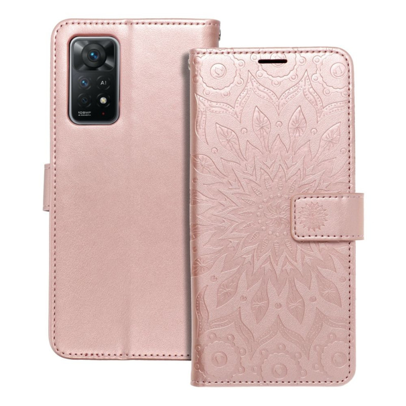 Flip case for Xiaomi Redmi NOTE 11 PRO / 11 PRO 5G Mezzo Book mandala rose gold Flip case for Xiaomi Redmi NOTE 11 PRO / 11 PRO 5G Mezzo Book mandala rose gold