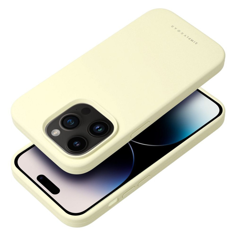 ROAR case CLOUD SKIN for IPHONE 15 Pro Light Yellow ROAR case CLOUD SKIN for IPHONE 15 Pro Light Yellow