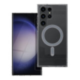 Case for Samsung S23 ULTRA Clear Mag Cover (STR) compatible withMagSafe transparent