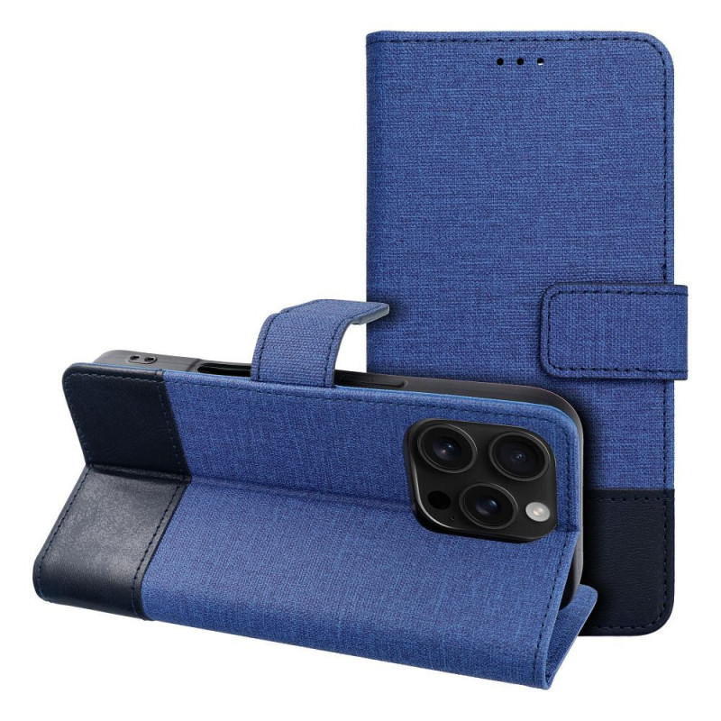Flip case for iPhone 16 Gomma Book blue Flip case for iPhone 16 Gomma Book blue