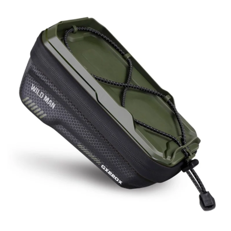 WILDMAN traveling bag for bike frame with zipper 1L ( 4"- 7") GX220X green