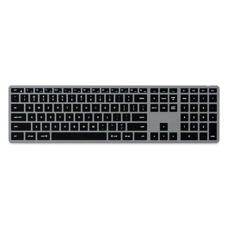 Wireless keyboard QWERTY Satechi Slim X3 ST-BTSX3M space gray