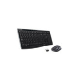 Wireless set keyboard QWERTY + mouse Logitech MK270 black