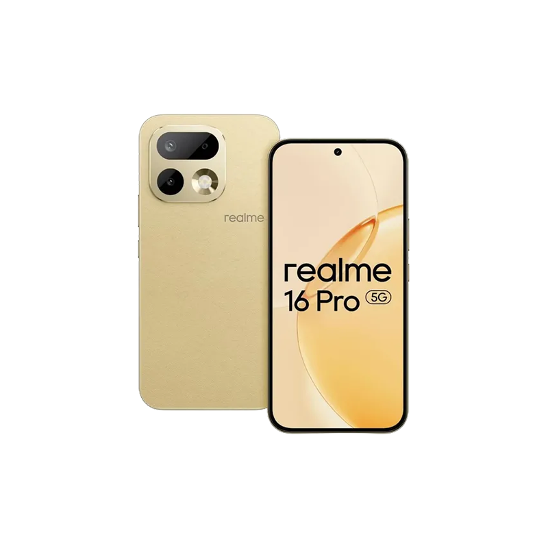 Realme 16 Pro 5G Dual Sim 8GB RAM 256GB - Master Gold