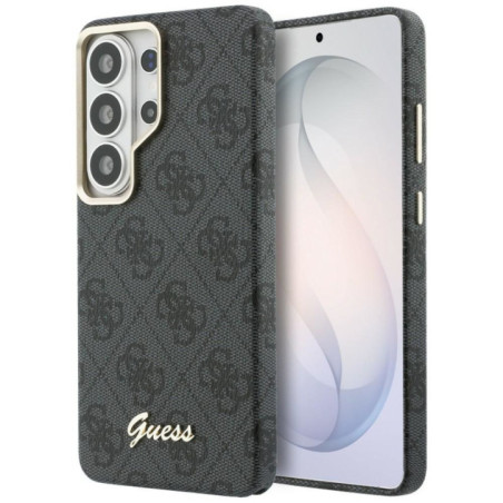 GUESS case for SAMSUNG S26 Ultra GUHMS26L5P4FWMSK (4G Script MagSafe) black