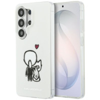 KARL LAGERFELD case for SAMSUNG S26 Ultra KLHMS26L6HKCBHH (Magnetic IML K&C Back Logo) transparent
