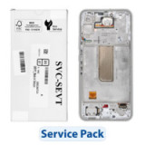 ServicePack LCD Display SAMSUNG A34 5G A346B Silver GH82-31201B
