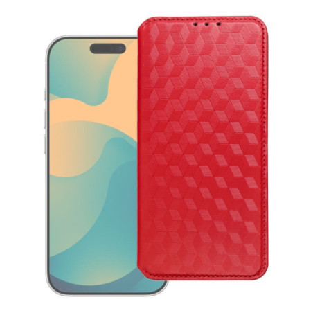 Flip case for Samsung A37 Cubic Book red