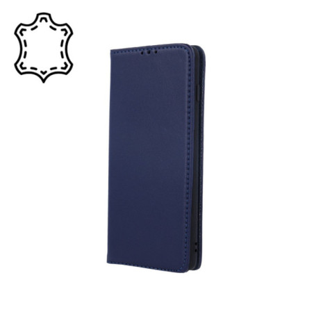 FLIPCASE ECHTLEDER navyblau für Xiaomi Redmi Note 12 4G