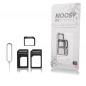 Noosy SIM-Adapter-Set 3-in-1: nano auf micro + nano auf mini + micro auf mini