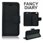 FLIP BOOK CASE FANCY DIARY schwarz für Apple iPhone 11 Pro Max