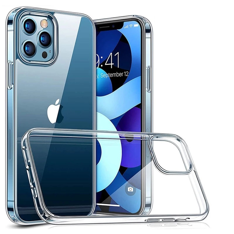 Case for iPhone 13 PRO MAX Clear Case 2 mm Box transparent