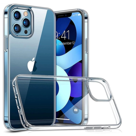 Case for iPhone 13 PRO MAX Clear Case 2 mm Box transparent