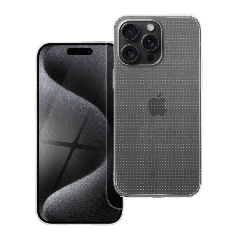 Case for iPhone 15 PRO MAX Clear Case 2 mm transparent