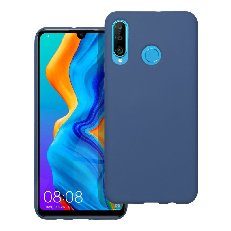 Case for Huawei P30 Lite Silicone blue Case for Huawei P30 Lite Silicone blue